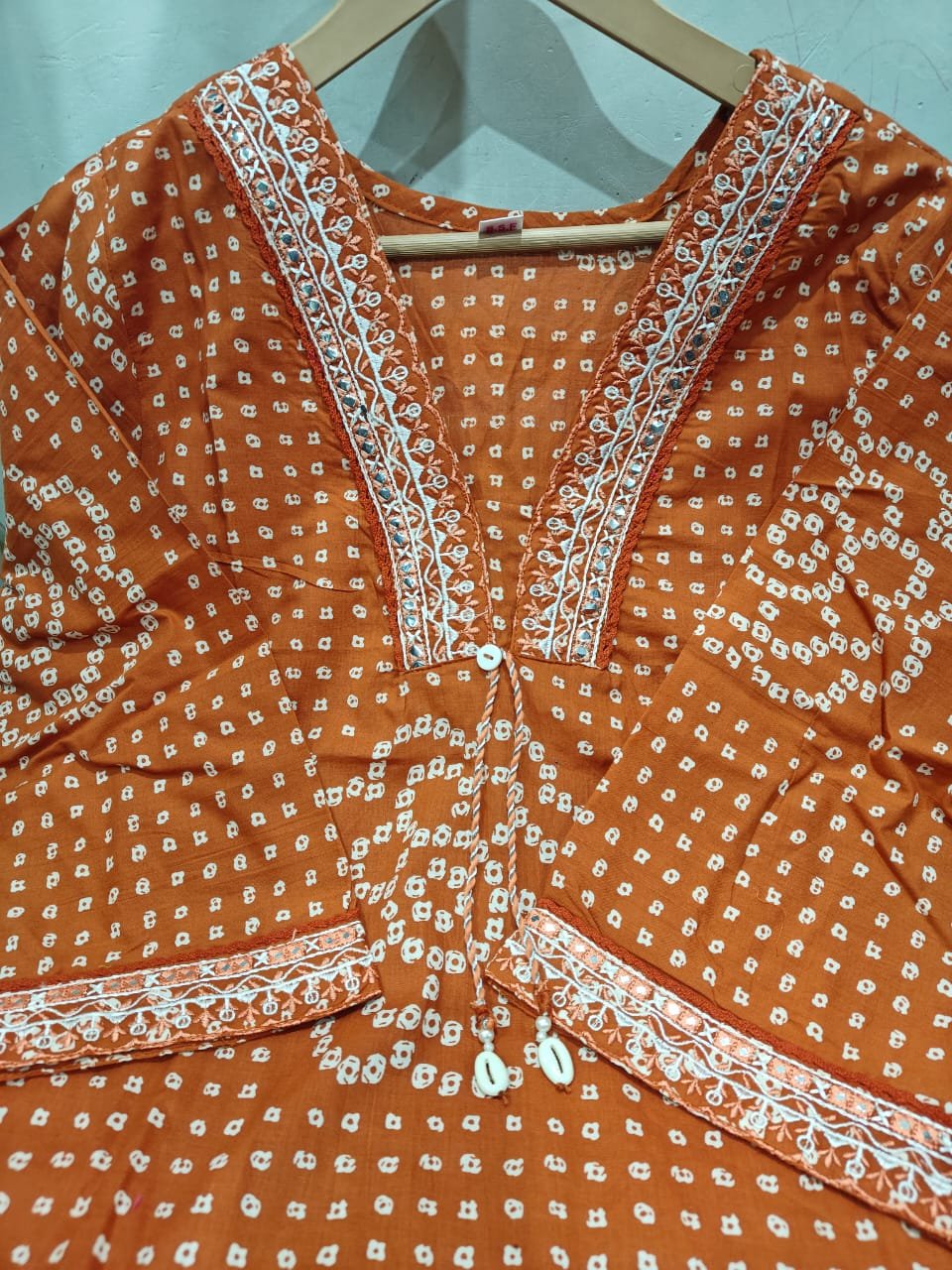 Summer A-Line Embroidered Kurti Palazzo Set